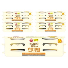 오뚜기 식이섬유 플러스 현미밥, 130g, 30개