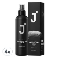 제이숲 스타일제이 포맨 퍼펙트 세팅 워터 헤어 스프레이, 200ml, 4개