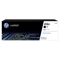 hp 惠普 416x laserjet 高列印量原廠碳粉匣(w2040x) 原廠耗材品質保證, 1入, 黑色