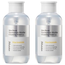 제이엠솔루션 스킨 부스트 나이아신아마이드 미셀라 클렌징 워터 1.5, 500ml, 2개