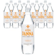 아쿠아파나 미네랄워터 페트, 1L, 12개