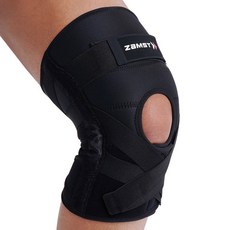 잠스트 무릎보호대 ZK-PROTECT, 1개, 블랙