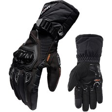 Bbomar 硬殼防護觸控防寒手套, 黑色