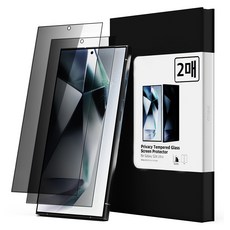 miak Galaxy 指紋辨識防窺螢幕鋼化玻璃貼膜 2片組, 1套