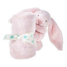 젤리캣 바쉬풀 버니 애착인형 애착담요, 핑크, 1개