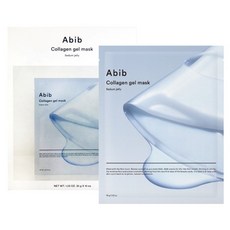 Abib 阿彼芙 台灣公司貨 膠原凝膠面膜 藍色保濕 35g, 10入, 1盒
