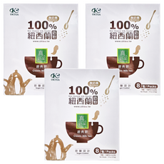 歐可茶葉 真奶茶 經典款, 8包, 28g, 3盒