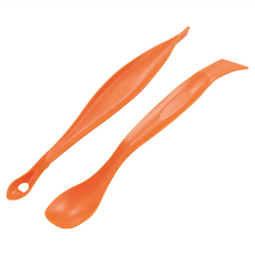 切奇異果/柳橙雕花器, 橘色, 1個