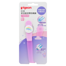 pigeon 貝親 多功能矽膠奶嘴鍊 0個月以上, 彩虹, 1個