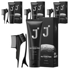 J.Sup Style J. 男士自我燙髮，燙髮刷 + 夾子 + 手套 + 燙髮套裝, 120ml, 4個