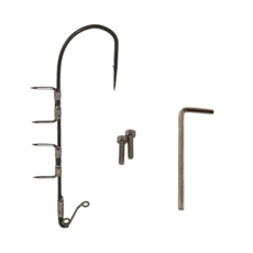 DAIWA 仕掛 FUNE TACHIUO TENYA SS AH CHANGE HOOK MIDDLE, 2入, 1個