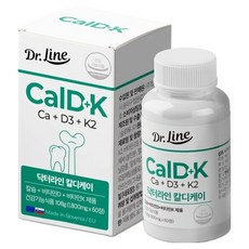 닥터라인 칼디케이 Ca D3 K2, 60정, 1개