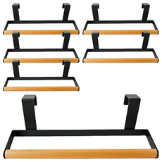 OSLO 毛巾架, 黑色, 6個