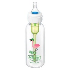 DrBrown's 特殊流量玻璃奶瓶 唇顎裂專用, 1個, 透明色, 250ml