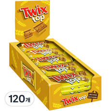 Twix 特趣 Top焦糖夾心巧克力香脆餅, 21g, 120包