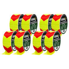 高亮度反光膠帶, 8個, 熒光+紅色