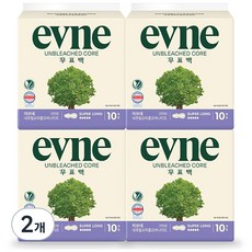 evne Core超長衛生棉 翼型, 8組, 10入, 過夜或更長時間