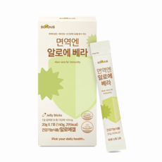 sorbus 蘆薈果凍 7條入, 140g, 1盒