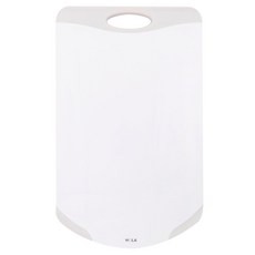 HOLA 和樂家居 抗菌止滑PP溝槽砧板 540g, 灰色, 1個