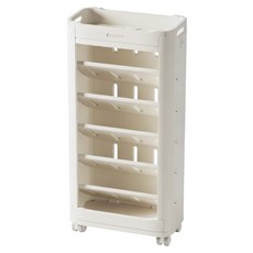 lilikoko 哩哩摳摳 側邊書架, 7層, 白色