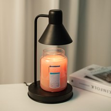 더스윗 모노 캔들워머 + 양키캔들 라지자 + 전구 2p 세트, 블랙, 핑크샌드