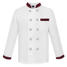 UNHAVE 獨特圖案廚師烹飪工作服