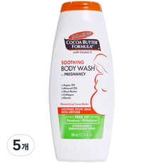 팔머즈 임산부 수딩 바디워시, 400ml, 5개