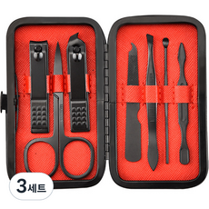 아필코 네일아트 손톱깎기 7종 세트, 3세트, 혼합색상