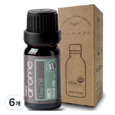 아로므 베이 에션셜 오일, 10ml, 6개