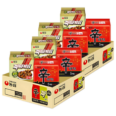 농심 신라면 10개 120g + 짜파게티 10개 140g 세트, 2세트