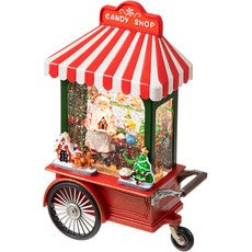 聖誕造型音樂水晶球裝飾夜燈, 聖誕老人(Candy Shop款)