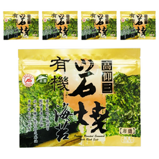 高仰三 有機岩燒海苔, 25g, 5包