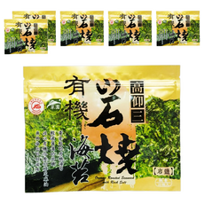 高仰三 有機岩燒海苔, 25g, 6包