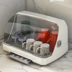 Block Mart 廚房用品 附蓋碗盤餐具瀝水架, 1層, 1個, 隨機出貨