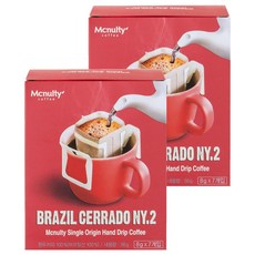 Mcnulty 巴西 Serrado NY2 手衝咖啡豆, 8g, 7包, 2盒