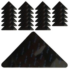 Lifesalim 被子地毯防滑雙面膠墊三角, 24個, 單色