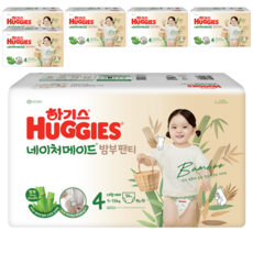 HUGGIES 好奇 Nature Made竹纖維褲型尿布 女童用, 第4階段, 324張