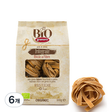 그라노로 유기농 통밀 루스티케, 500g, 6개