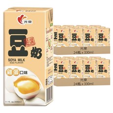 光泉 雞蛋豆奶, 330ml, 48瓶