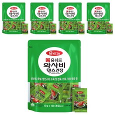 움트리 와사비믹스 간장, 10g, 500개