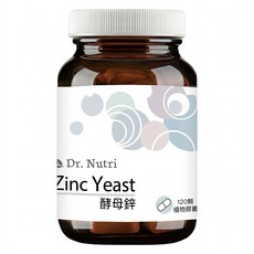 Dr. Nutri 芯漾生醫 酵母鋅膠囊, 390mg, 120顆, 1瓶