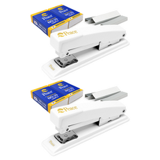 35 件金色訂書機 + 筆芯 33 號 x 2p 套裝, 霧面白, 2個