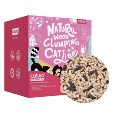 cature 凝結天然木砂, 活性碳, 20L, 2盒