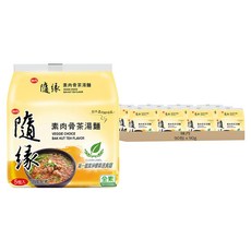 味丹 隨緣 素肉骨茶湯麵 90g, 90包
