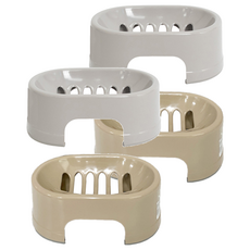 Clean Mate 立式肥皂盒, 4個, 隨機出貨