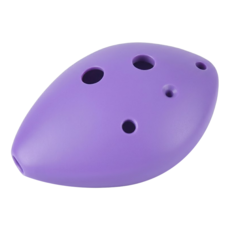 6孔高音C調 塑膠高音樹脂陶笛, 紫色, 1個