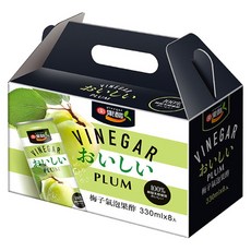 十全 氣泡果酢 梅子, 330ml, 8瓶