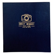 FANCY PLANET 大容量現代風口袋式相簿, 海軍藍, 500張