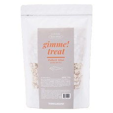 씽크라이크펫 반려동물 김미트릿 국내산 동결건조간식, 북어미니, 100g, 1개