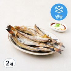 해맑은푸드 반건조 노가리 조미명태 (냉동), 700g(중소), 2개